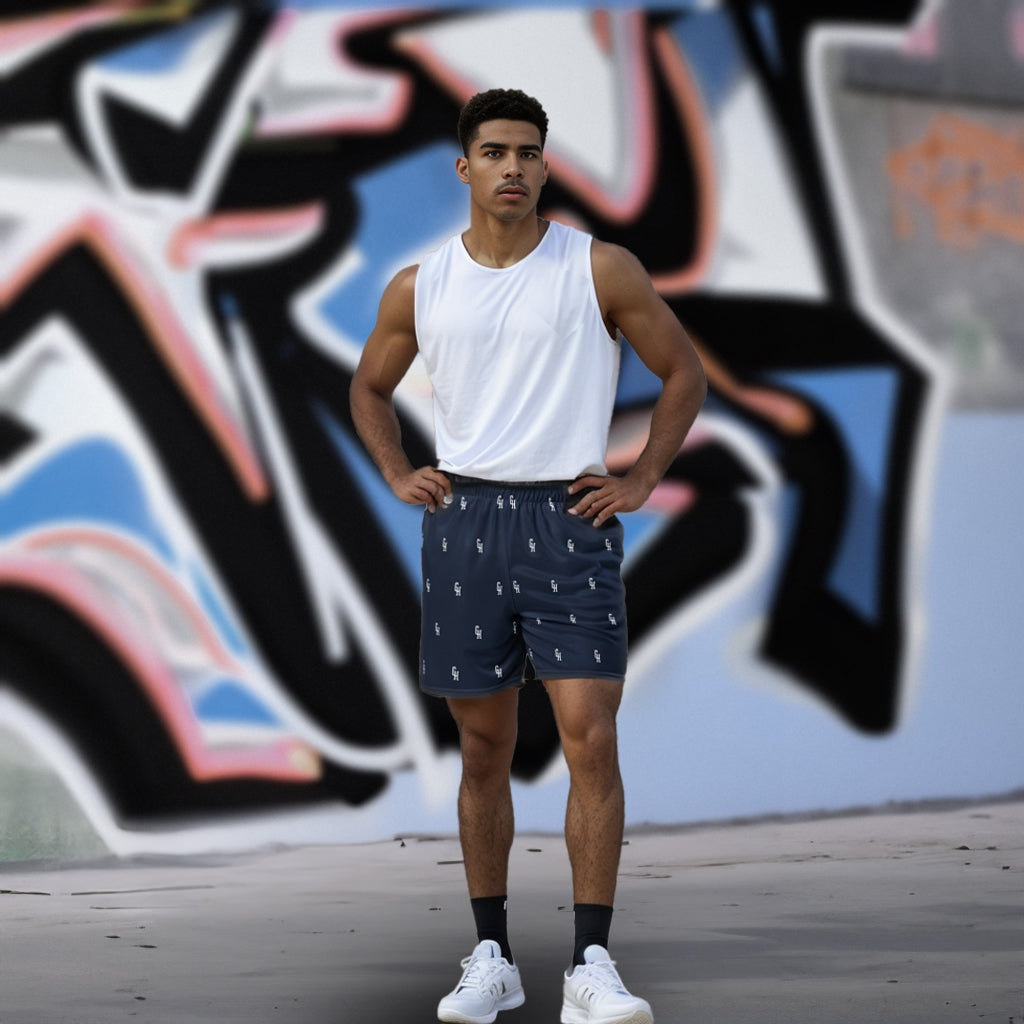 BLUE SIGNATURE SHORTS