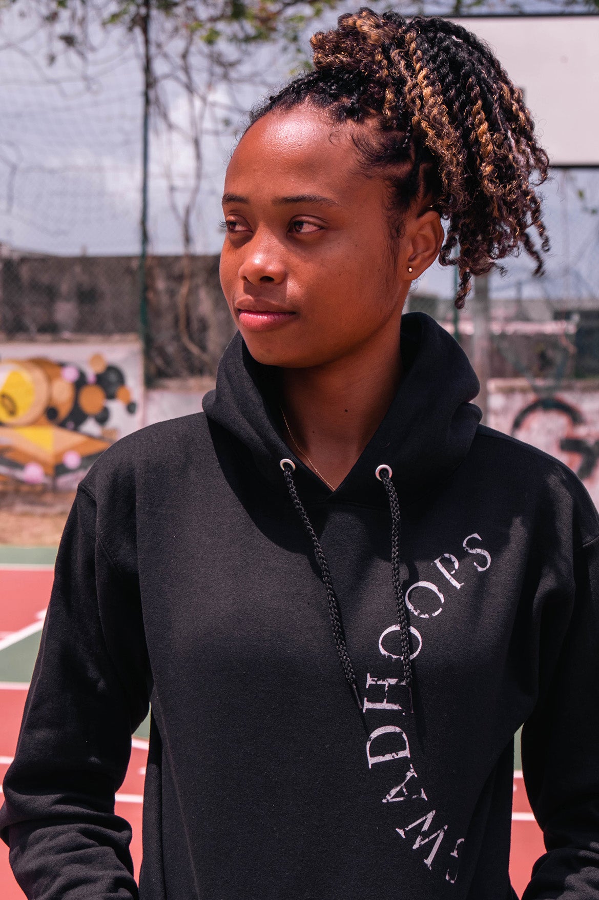 Sweat à capuche "pani lè pou swé"