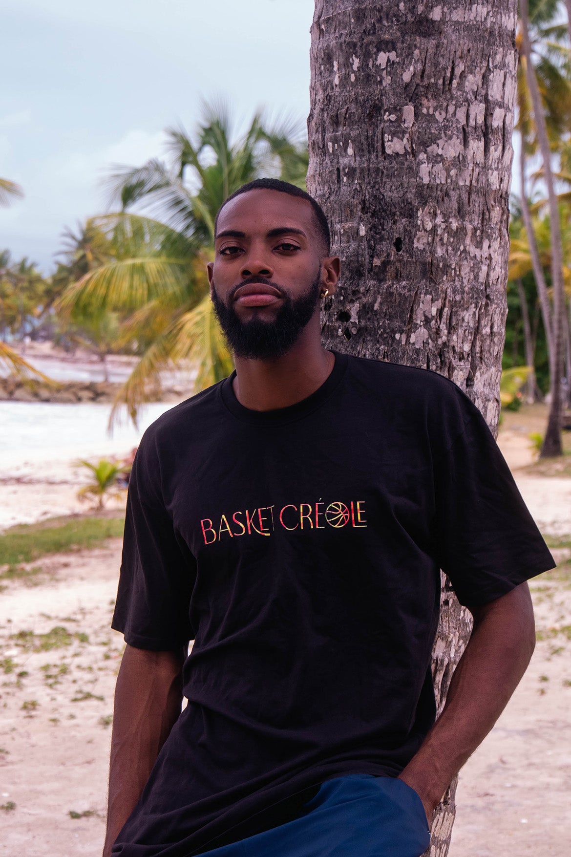 T-SHIRT BASKET CRÉOLE (3 𝘤𝘰𝘭𝘰𝘳𝘪𝘴)