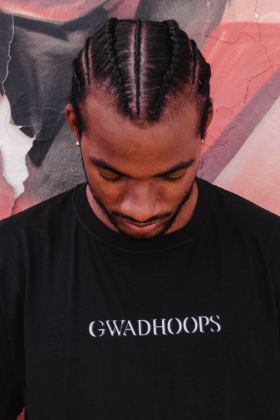 Tee-shirt gwadhoops classic noir