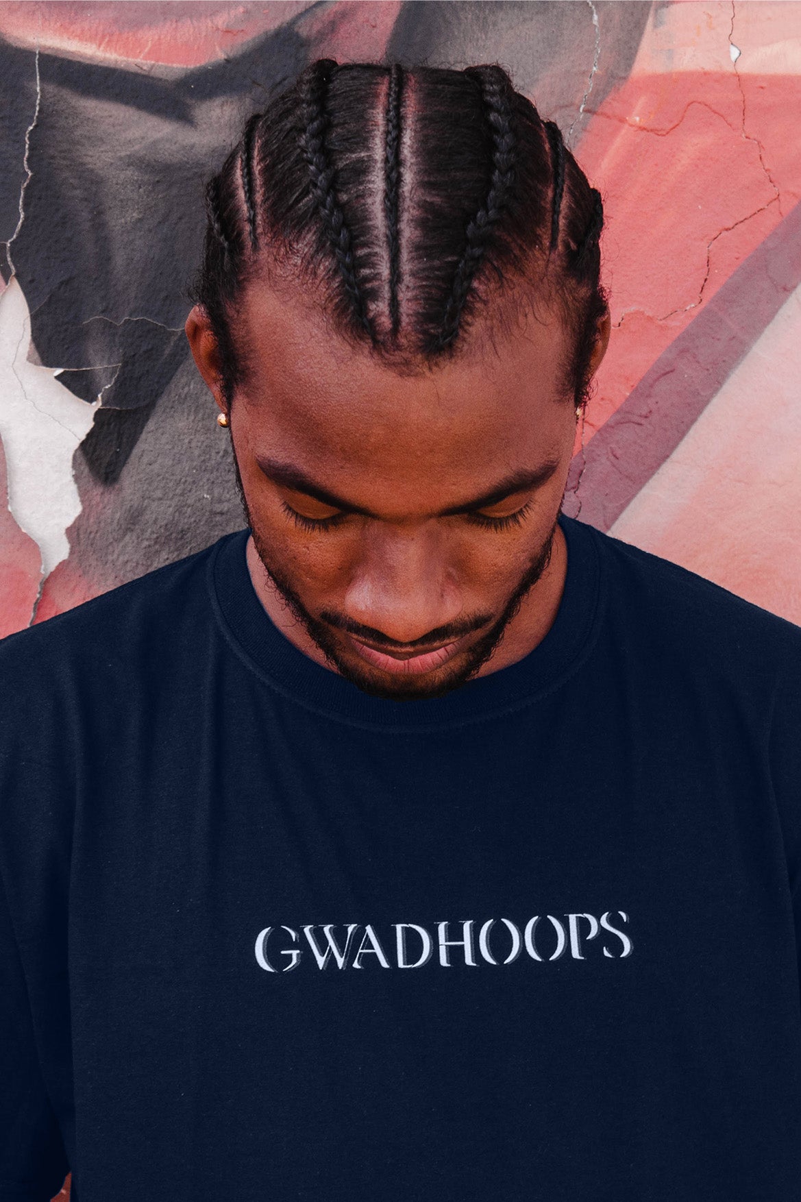 Tee-shirt gwadhoops classic bleu