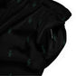 BLACK AND GREEN SIGNATURE SHORTS